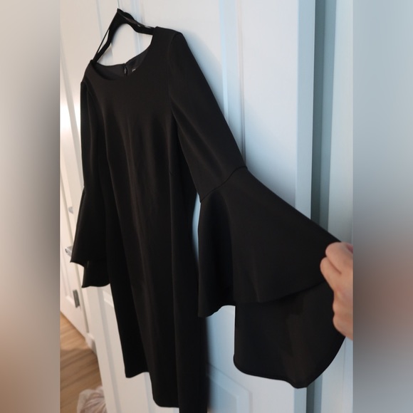 Flutter Sleeve Sheath Dress / Worn once - Picture 3 of 7